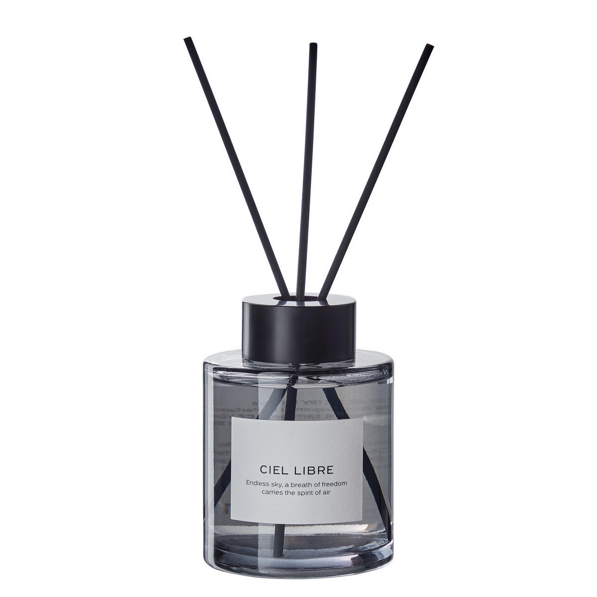 RAUMDUFT Pure Poetry Ciel Libre 150ml - Dunkelgrau, Glas (6/20/6cm) - Butlers