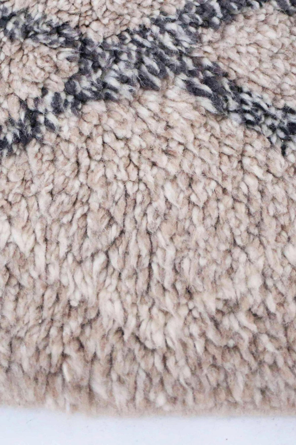 BERBERTEPPICH aus reiner Wolle 176x 270 cm - Grau, Naturmaterialien (176/270cm) - AFK Living