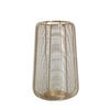 WINDLICHT Adeta Gold Ø19,5/30 cm - Goldfarben, Metall (19.5/30/19.5cm) - Light & Living
