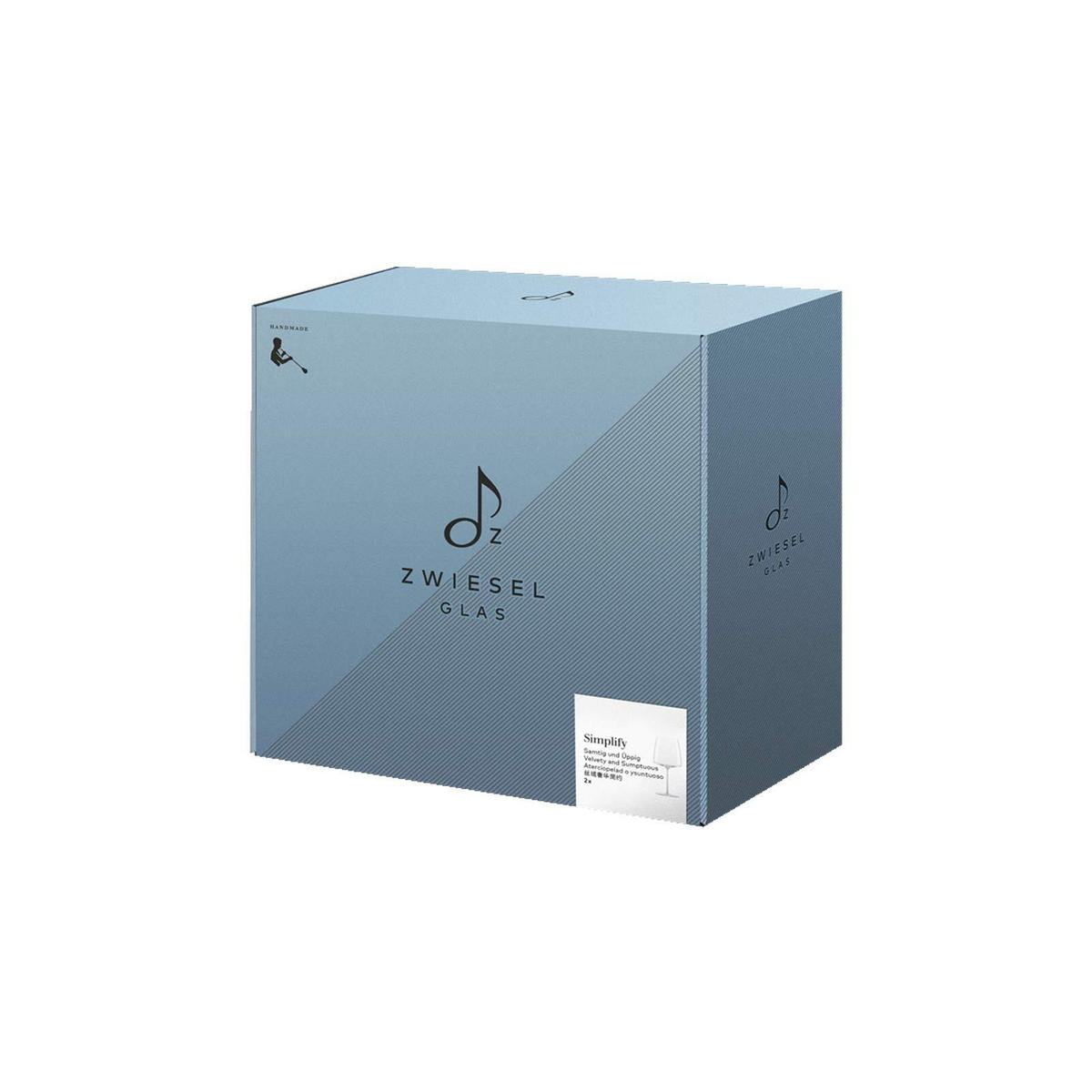 ROTWEINGLÄSER Simplify transparent 740 ml 2er Set - Transparent, Glas (0.74L) - Zwiesel Glas