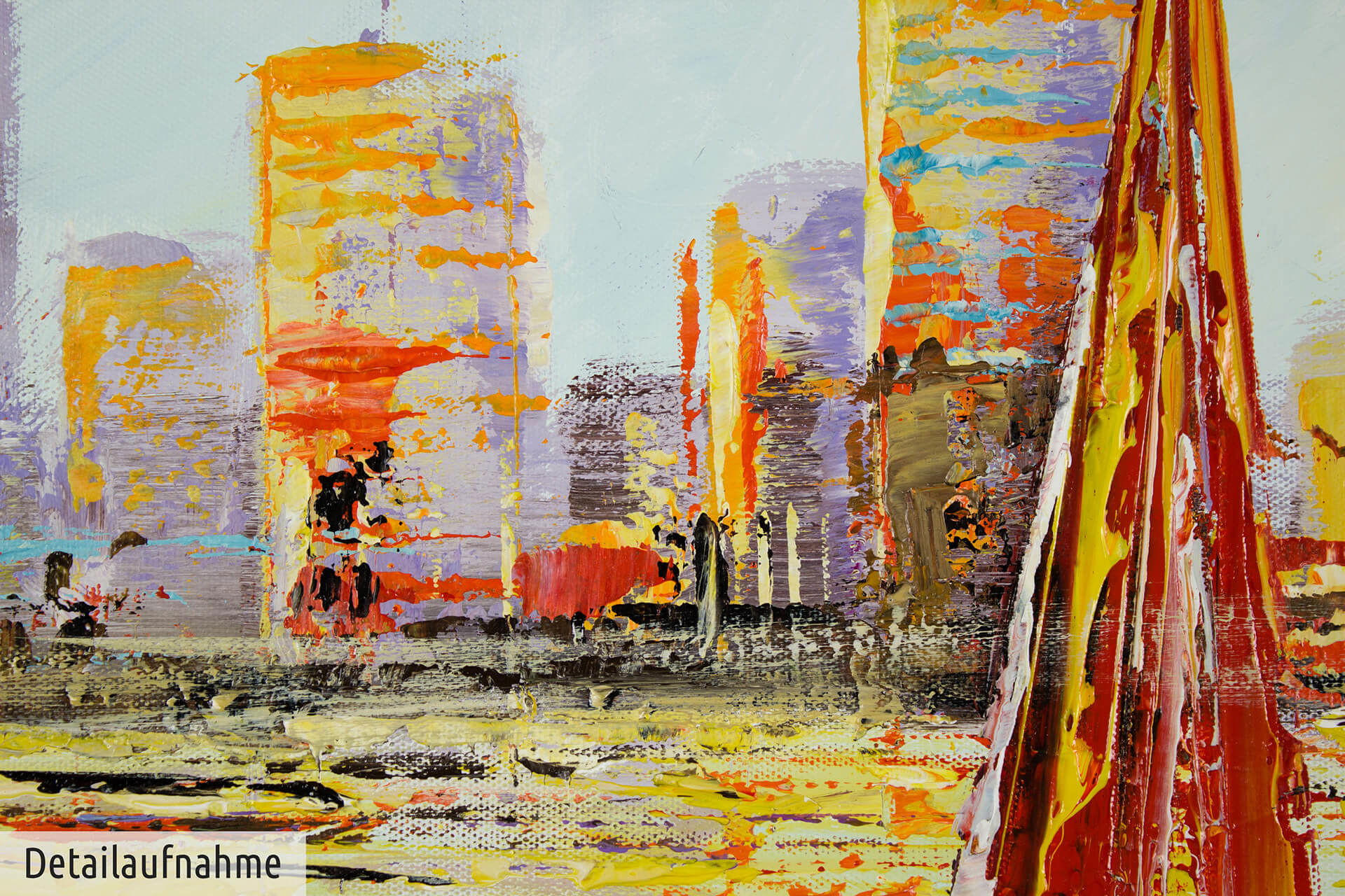 ÖLGEMÄLDE 120/60 cm - Multicolor, Holz/Textil (1.6/60cm) - KUNSTLOFT