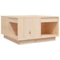 COUCHTISCH 60x61x32,5 cm Massivholz Kiefer - Braun, Holz (60/61/32.5cm) - furnicato