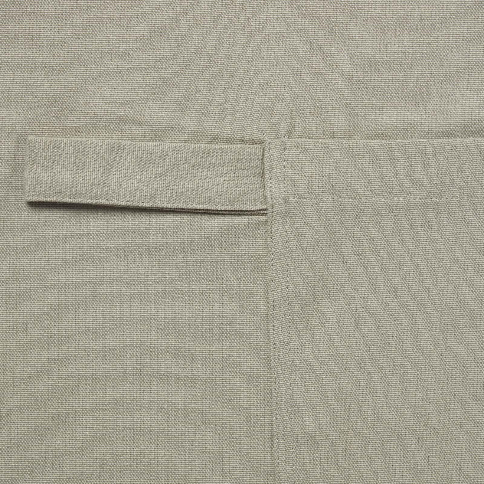 KOCHSCHÜRZE 80/85 cm, 100% Baumwolle - Grau, Textil (80/85cm) - Homescapes