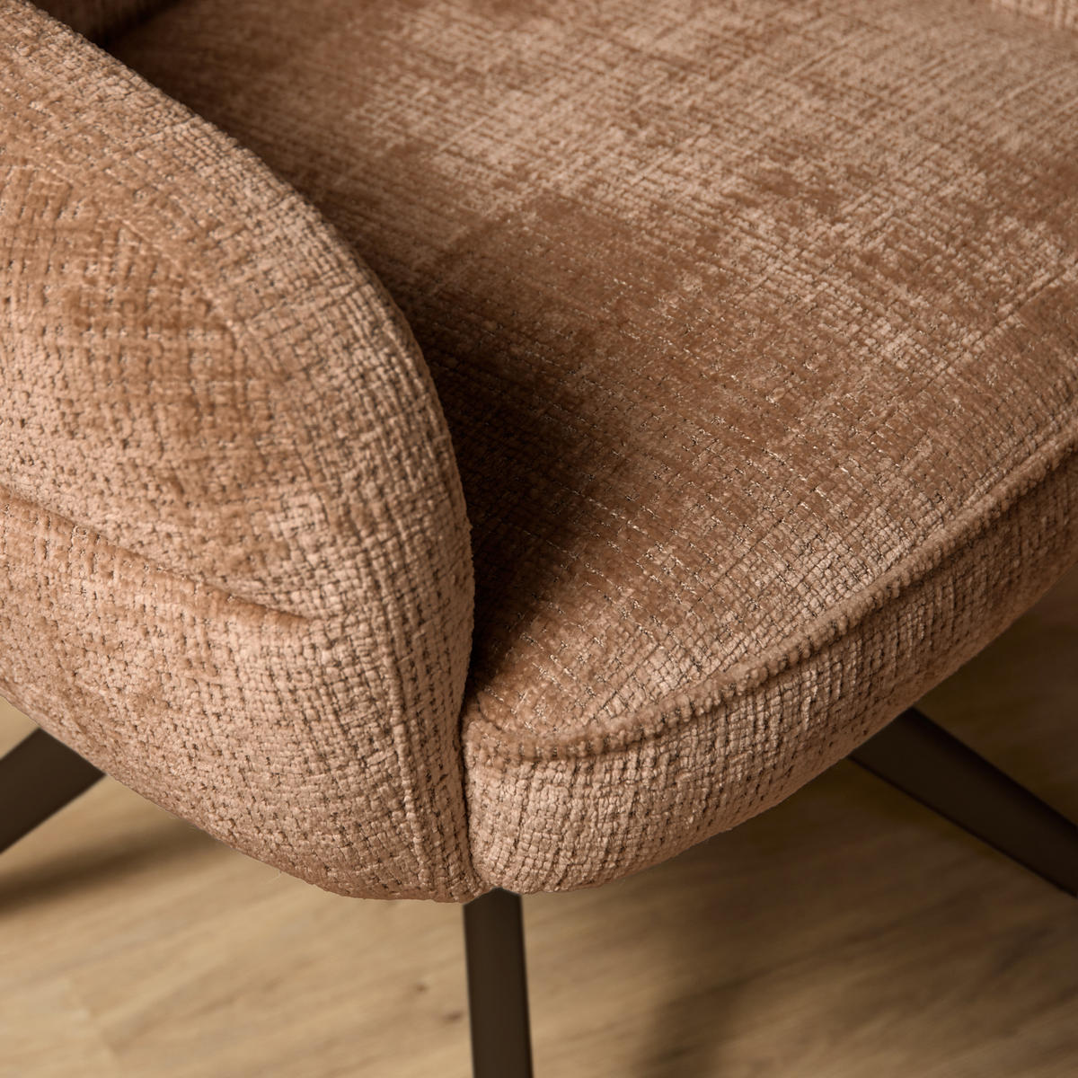 ESSZIMMERSTUHL Ron Braun 64/65/83 cm - Braun, Textil (64/83/65cm) - Starfurn
