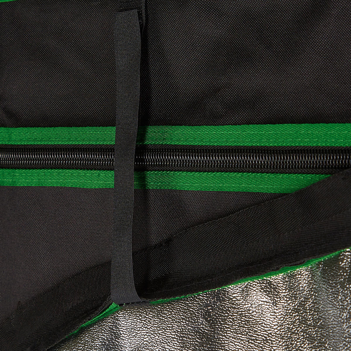 GROWZELT - Schwarz, Kunststoff/Textil (100/200/100cm) - Relaxdays