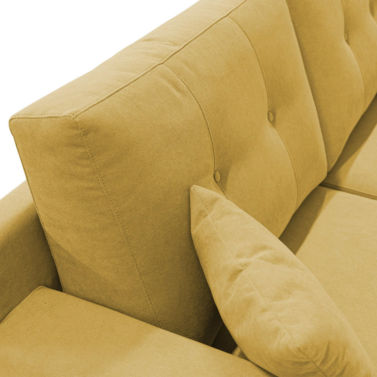 LINEARSOFA Danish - Gelb, Textil (146/95/91cm) - Divani.store