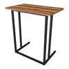 LAPTOPTISCH Högsby - Walnussfarben, Holzwerkstoff (36/60/66cm) - [en.casa]