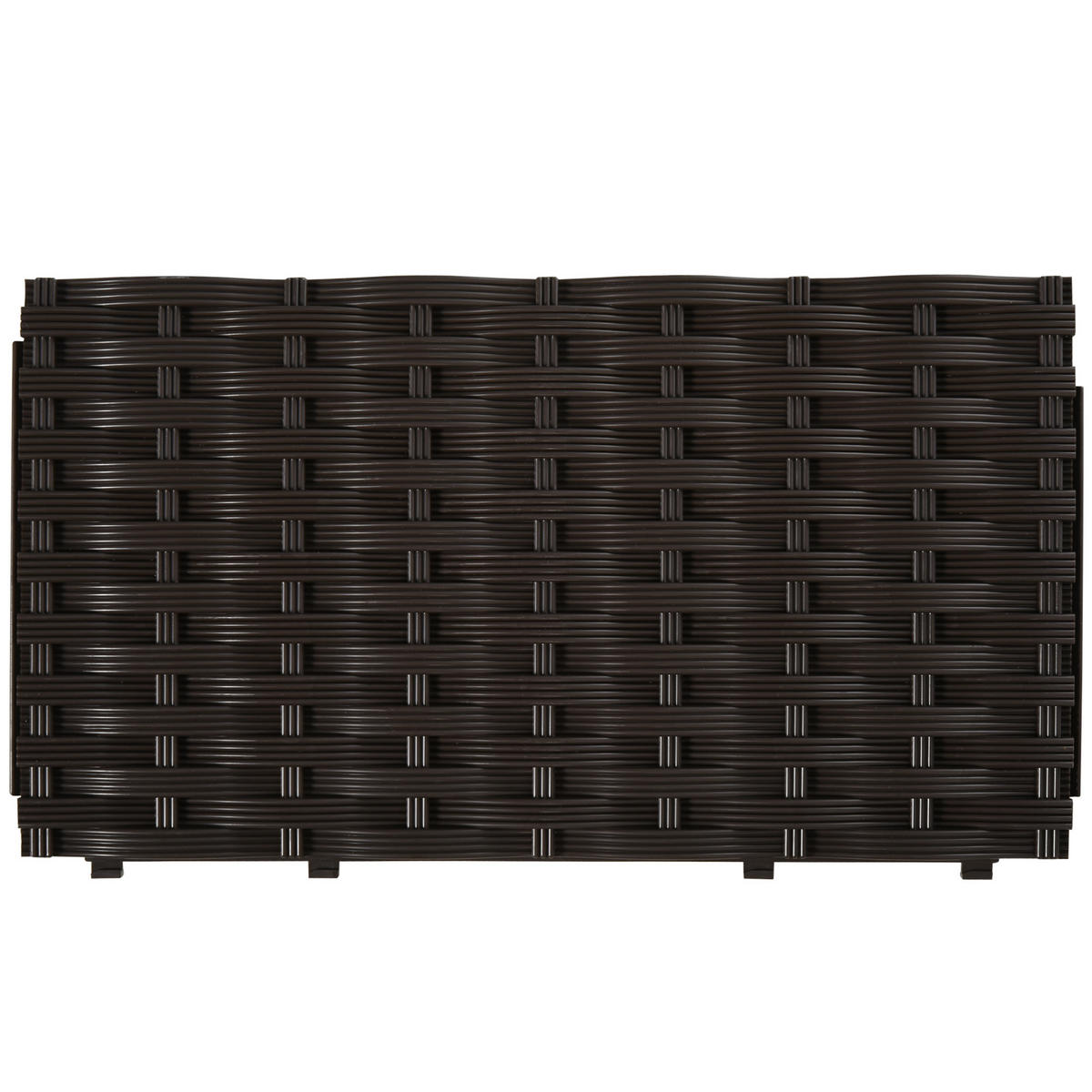 HOCHBEET, Kunststoff, Braun - Braun, Kunststoff (40/44/40cm) - Outsunny