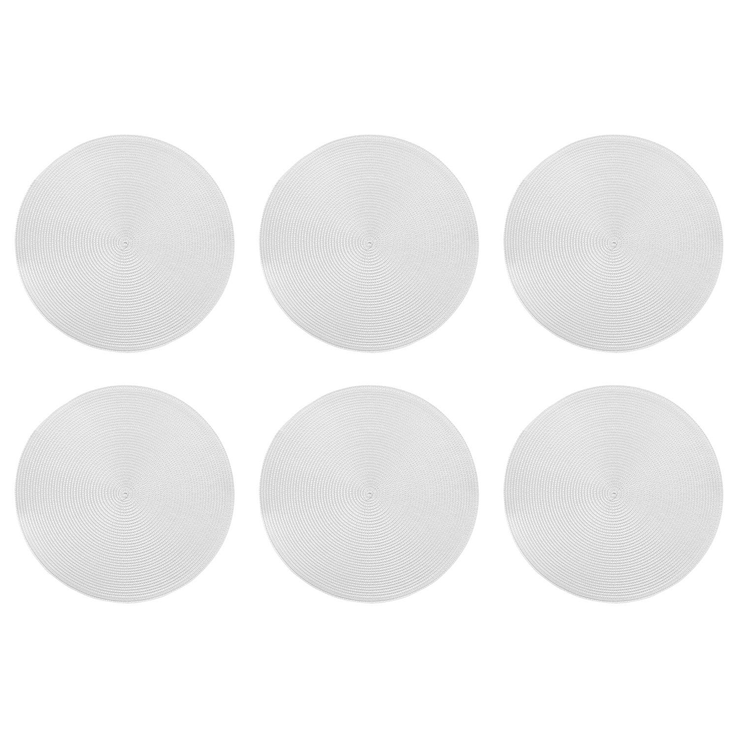 TISCHSET (6er Set) Ambiente - Hellgrau, Kunststoff (38/38cm) - Butlers