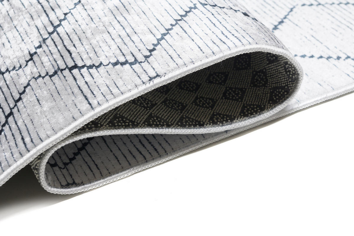 TEPPICH TOSCANA Hellgrau 140/200 cm - Hellgrau, Textil (140/200cm) - Tapiso