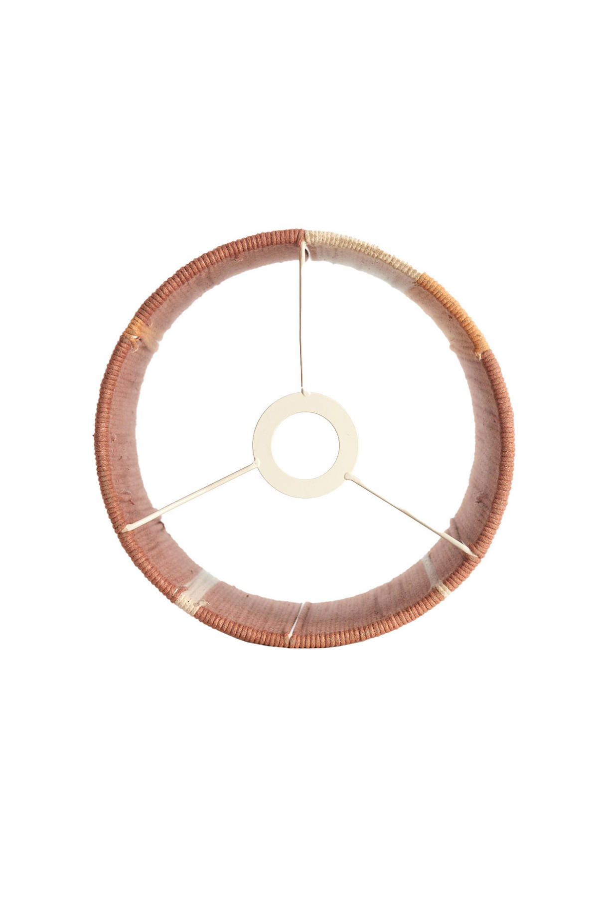 LAMPENSCHIRM Medan Rot Ø25/36 cm - Rot, Textil (25/25/36cm) - Light & Living