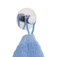 BADAUFHÄNGER Savona 5/5/5 cm - Silberfarben, Metall (5/5/5cm) - Wenko