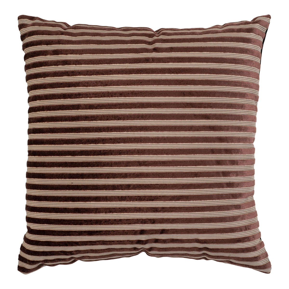 KISSEN Perth Vorderseite: 60% Viskose, 40% Polyester, Rückseite: - Braun, Textil (45/45cm) - tinkaro