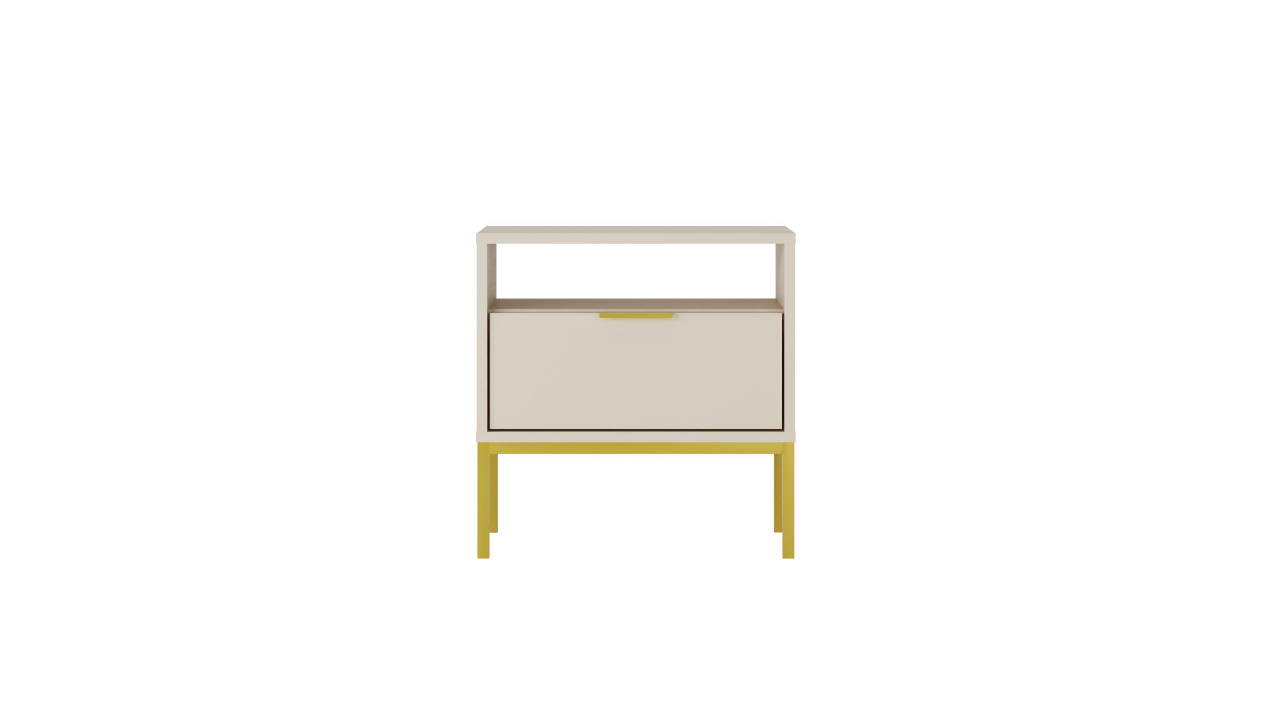 NACHTSCHRANK Austin 33/56,4/55 cm - Beige, Holzwerkstoff (33/56/55cm) - Kocot Kids
