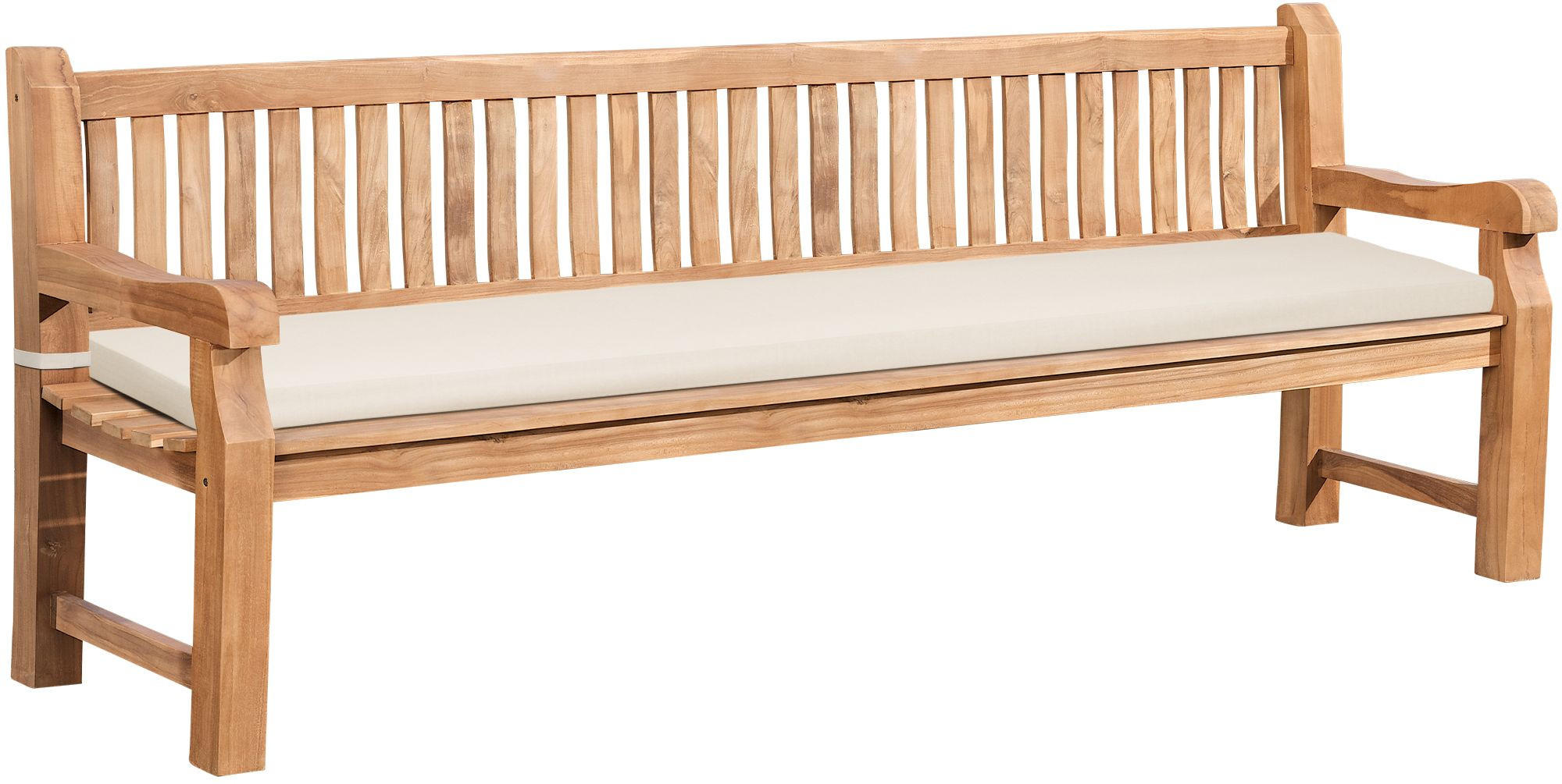 Deluke Gartenbank Creme 240x93x61 cm