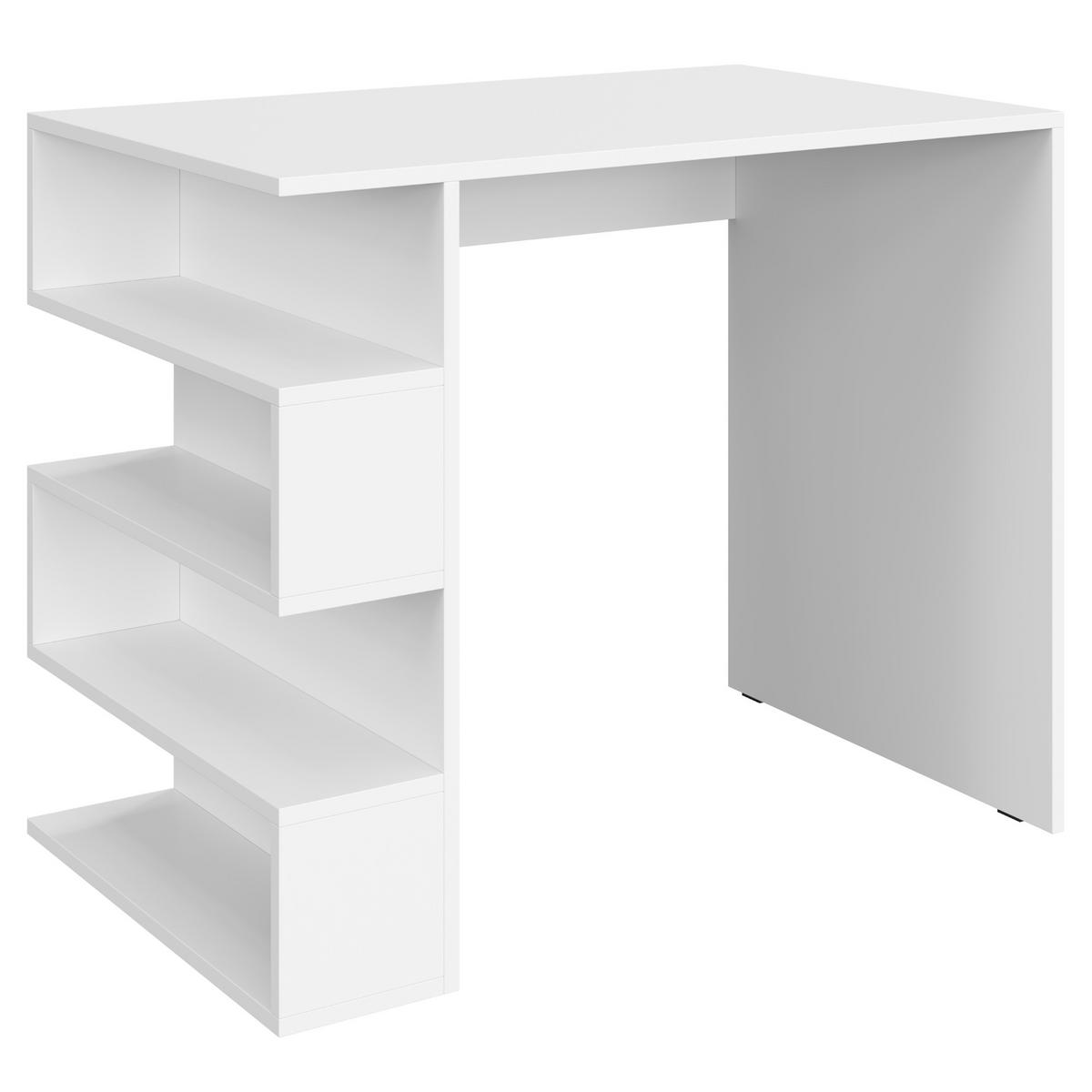 SCHREIBTISCH SOLA BRK2 Eiche Wotan - Eiche Wotan, Holzwerkstoff/Kunststoff (59/120/73cm) - Komodee