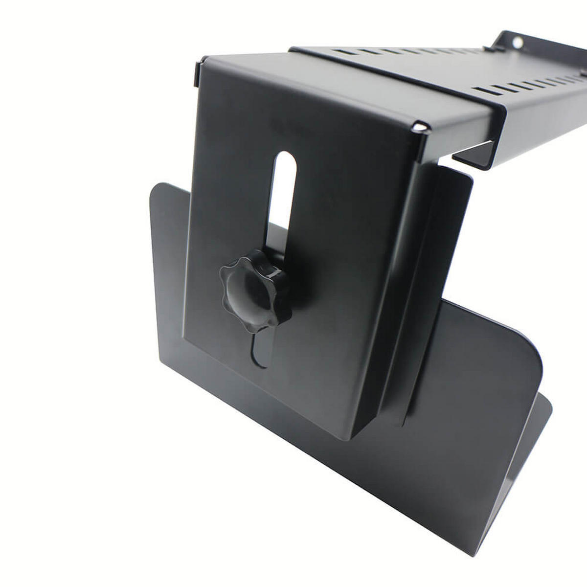 PC-HALTERUNG NAGO - Schwarz, Metall (16/24/42cm) - Home Deluxe