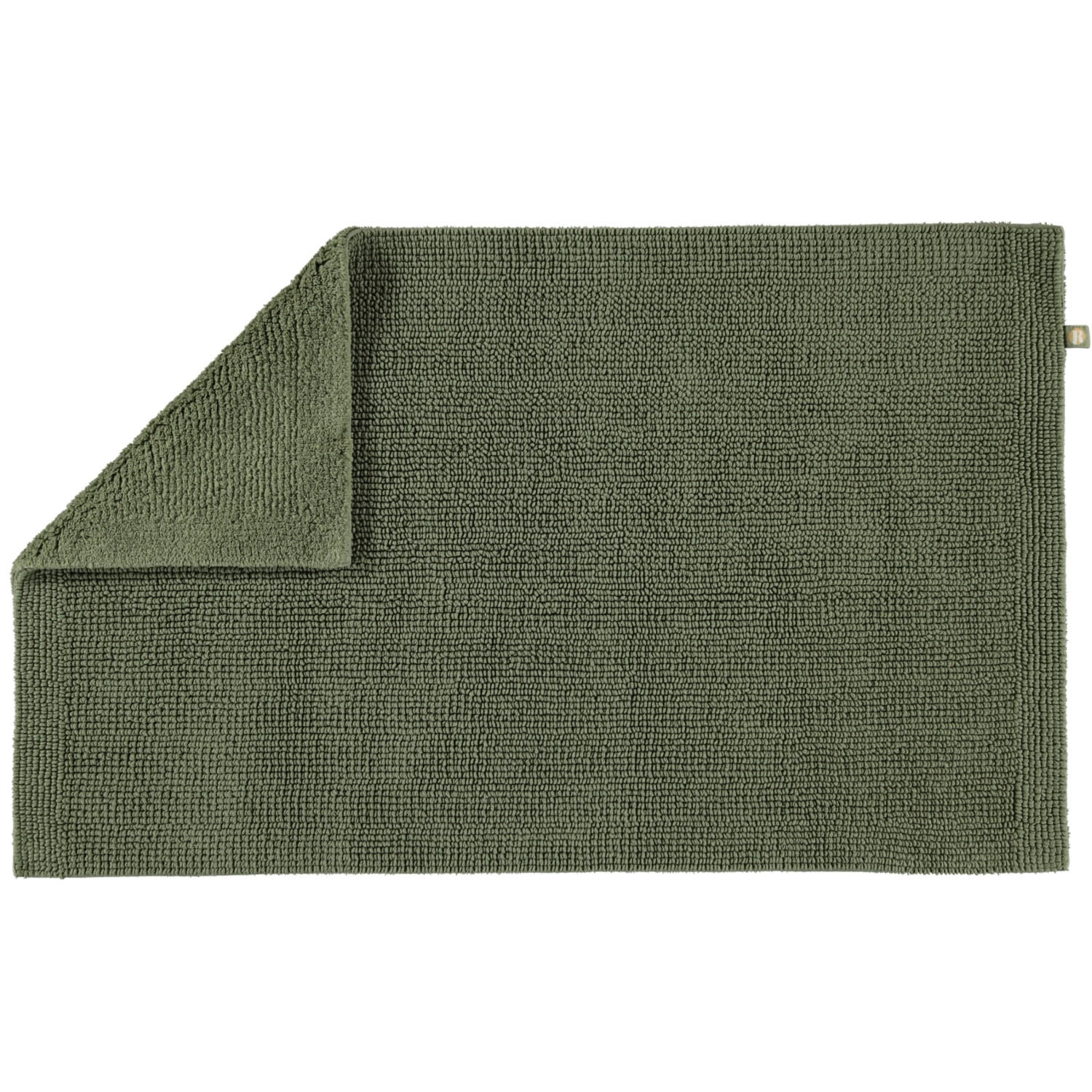 BADTEPPICHE PUR OLIVE - 404 - Grün, Textil (60/100cm) - Rhomtuft