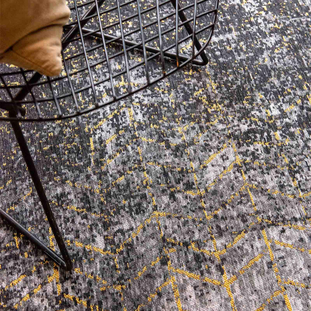 TEPPICH Flachgewebe LIGHTHOUSE Schwarz 240 x 340 cm - Schwarz, Textil (240/340cm) - Novatrend