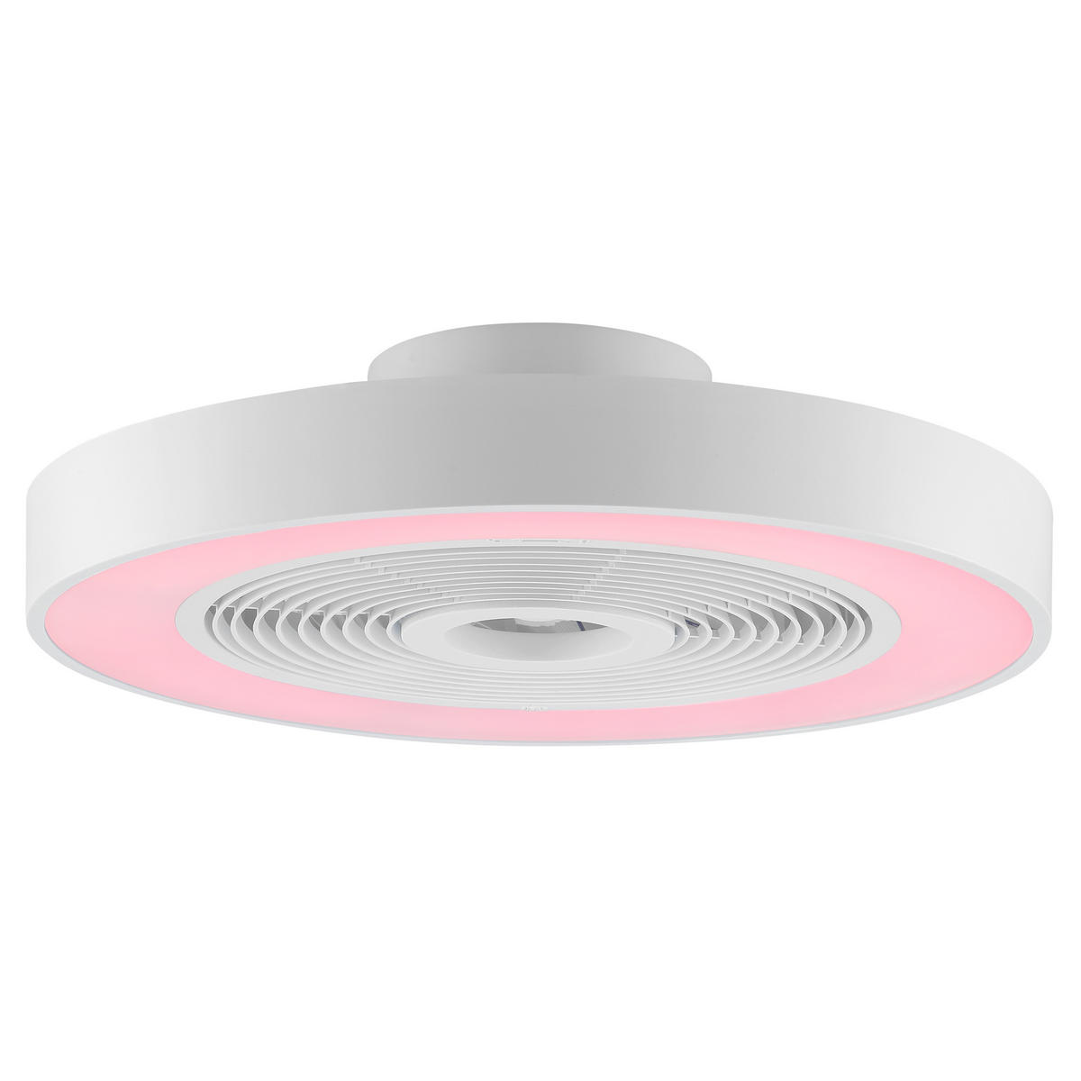 LED DECKENLEUCHTE Catania Weiß 48,6/48,6/13,7 cm - Weiß, Kunststoff (48.6/48.6/13.7cm) - Brilliant