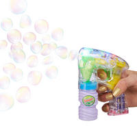 SEIFENBLASENPISTOLE - Multicolor, Kunststoff (11.5/14.5/5cm) - Relaxdays
