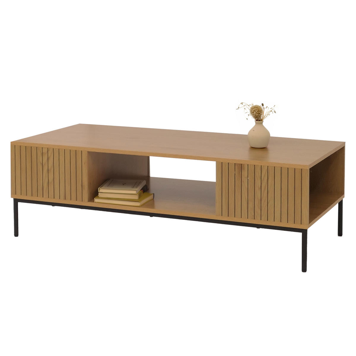 COUCHTISCH rechteck Beige - Beige, Holz (60/120/39cm) - MCW