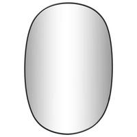 WANDSPIEGEL Schwarz 60x40 cm - Schwarz, Glas (40/60/1cm) - furnicato
