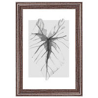 BILDERRAHMEN Ilo Holzrahmen 10x15 cm, D'BRAUN, Blatt - Dunkelbraun, Holzwerkstoff (12/17cm) - walther design