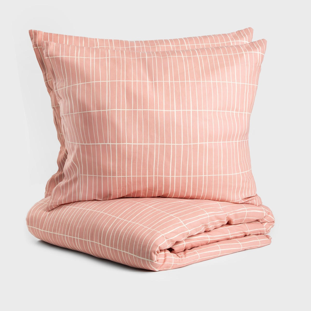 BETTWÄSCHE Grila Baumwolle rosa 160/200 cm - Rosa, Textil (160/200cm) - Homla