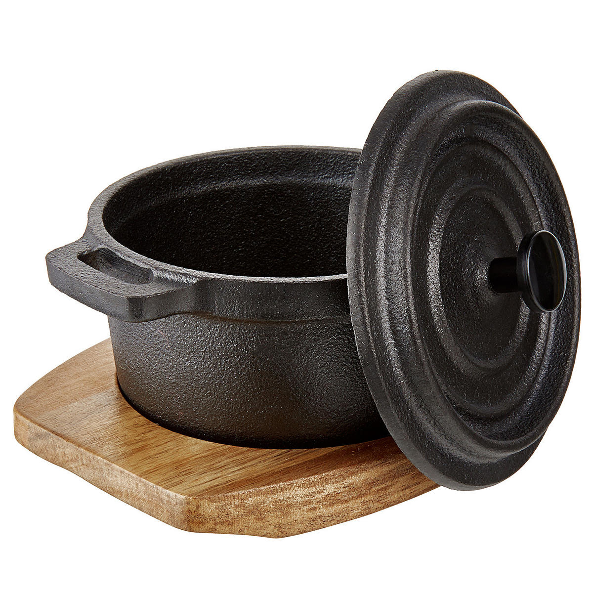 MINI-SERVIERTOPF Hot Iron - Schwarz, Metall (14/11/9cm) - Butlers