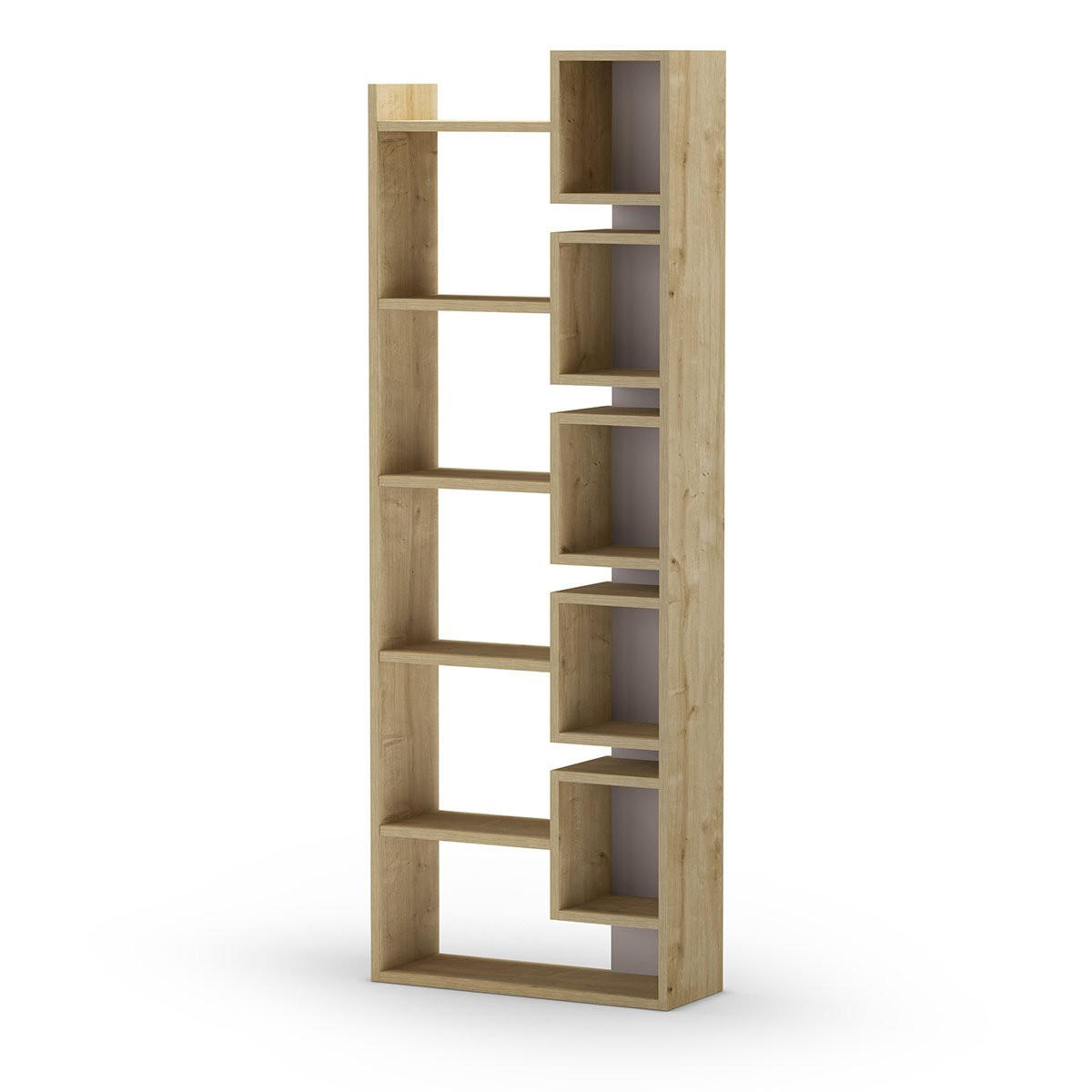 REGAL Design H168,5 cm - Eladi - Eichefarben, Holzwerkstoff (22/168.5/60.4cm) - Calicosy