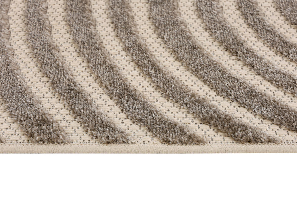 TEPPICH PATIO CREME 90/150 cm - Creme, Textil (90/150cm) - Tapiso