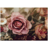 FOTOTAPETE Blumen Rosen Rosa 200x140 cm - Multicolor, Papier (200/140cm) - Wallarena