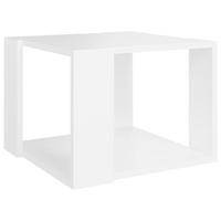 COUCHTISCH Weiß 40x40x30 cm Holzwerkstoff - Weiß, Holzwerkstoff (40/40/30cm) - furnicato