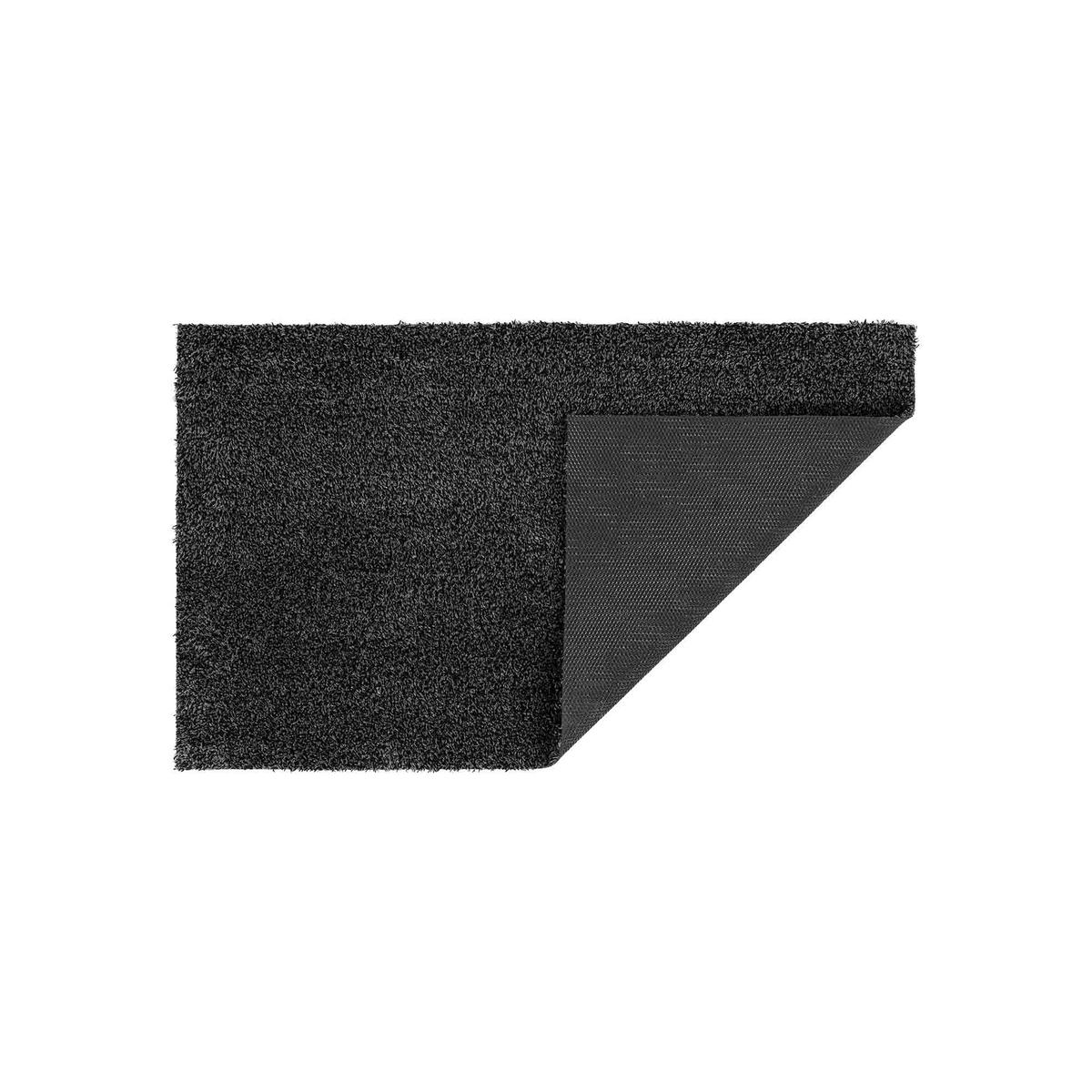 FUSSMATTE WASCHBAR QUARZIT - Anthrazit, Textil (40/60cm) - Astra