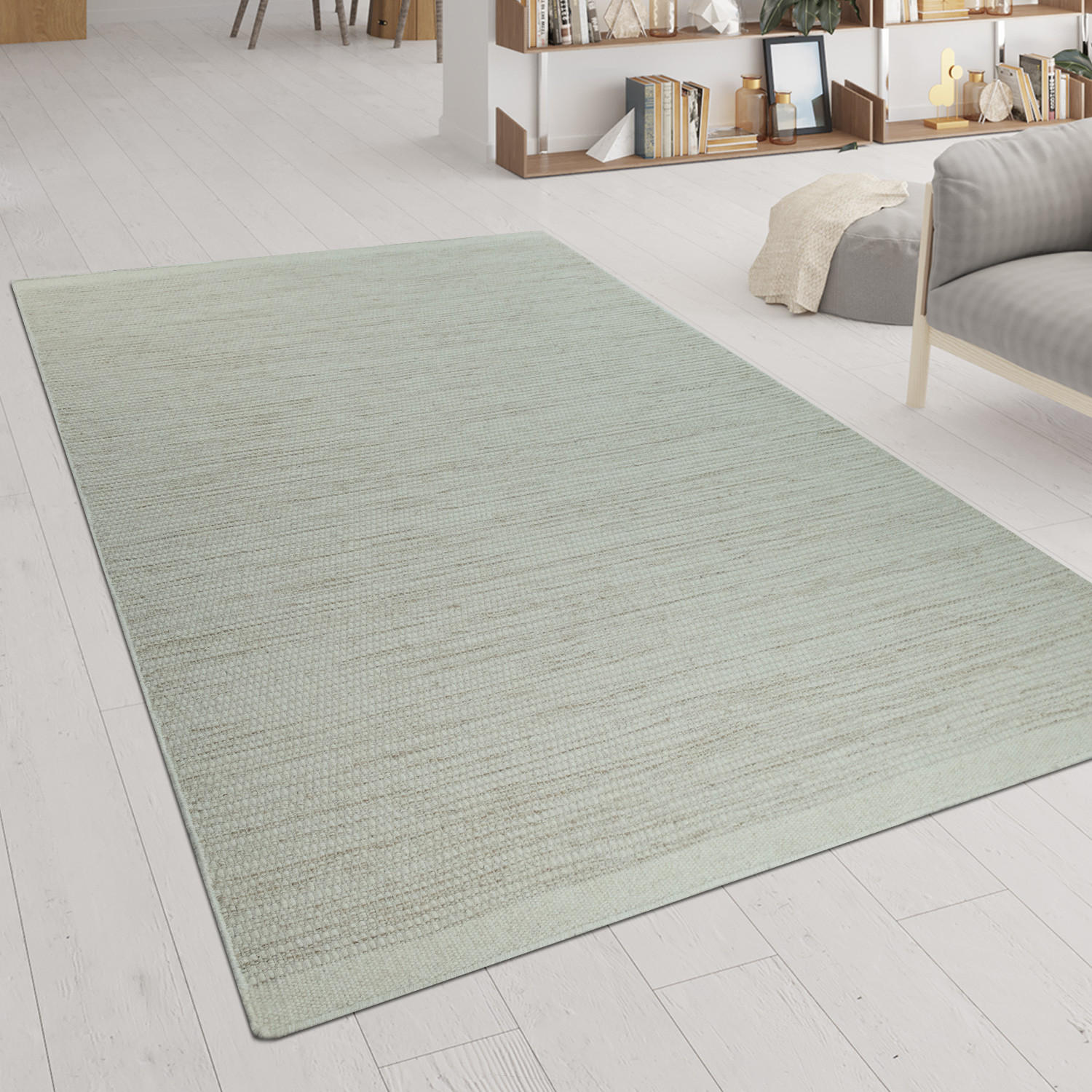 HOCHFLORTEPPICH 140/200 cm Kasko 300 - Naturfarben, Textil (140/200cm) - Paco Home