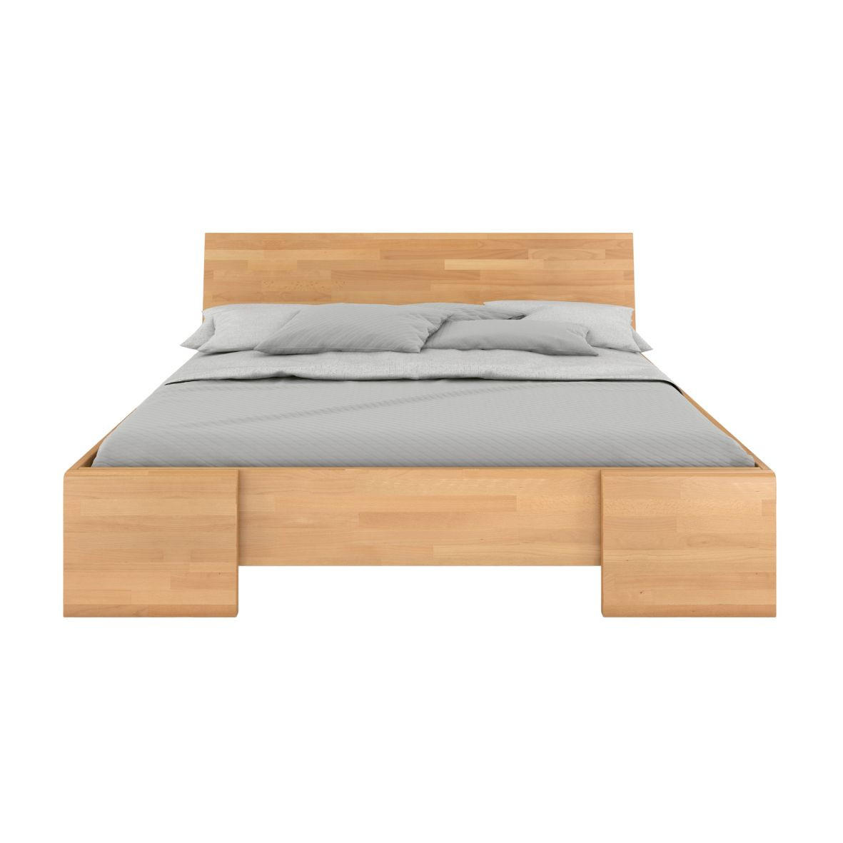 MASSIVHOLZBETT Hessler, Buche - lackiert, Naturfarben, 180x200 - Buchefarben, Holz/Buchenholz (180/200cm) - Visby