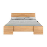 MASSIVHOLZBETT Hessler, Buche - lackiert, Naturfarben, 160x200 - Buchefarben, Holz/Buchenholz (160/200cm) - Visby