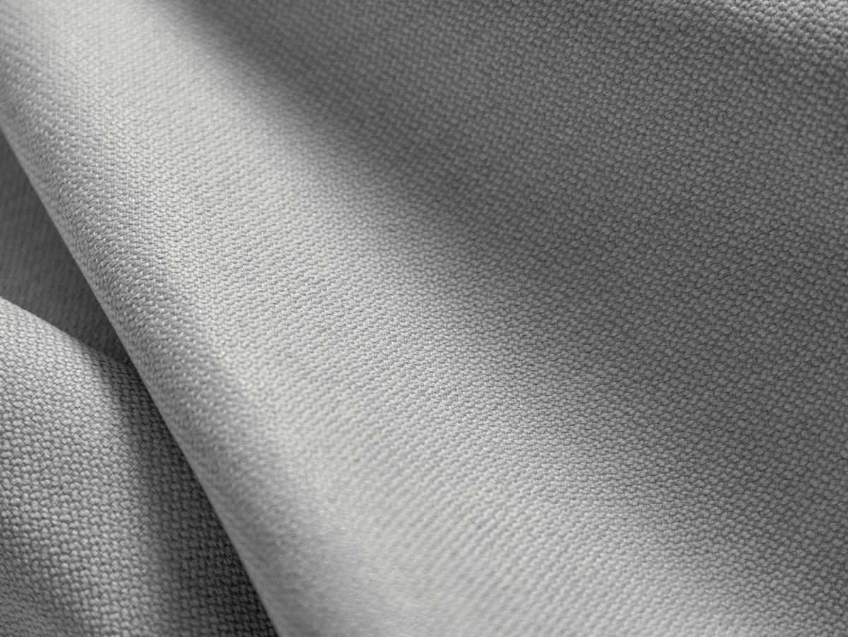 AUSKLAPPBARES-ECKSOFA rechts mit Container Scott aus strukturiertem Stoff hellgrau 5 Sitzplätze - Hellgrau, Textil (142/212cm) - Micadoni