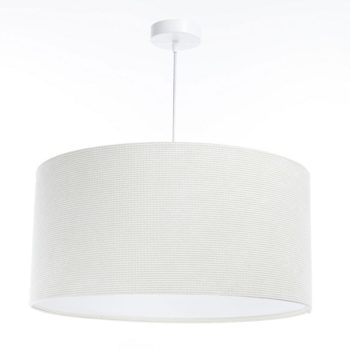 HÄNGELEUCHTE Weiß 50/25 cm - Weiß, Kunststoff (50/0.6/25cm) - ONZENO