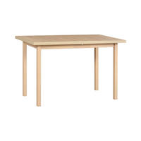 ESSTISCH Max 10, 120-160/70 cm, sonoma - Sonoma Eiche, Holz (70/120/78cm) - Leaf Design