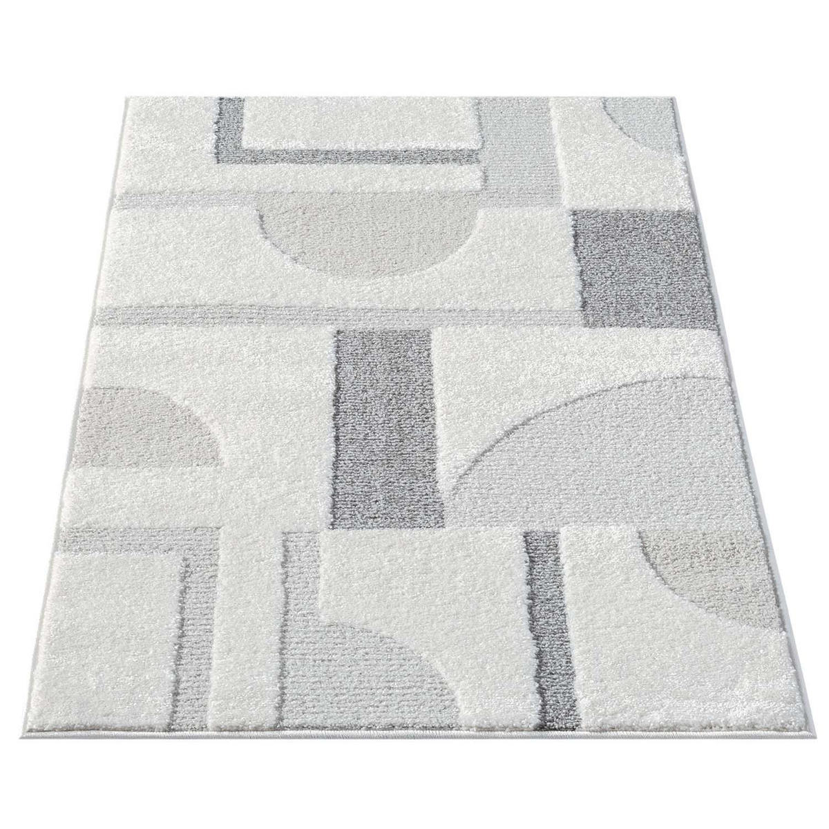 KURZFLOR-TEPPICH Lounge 9992 Grau 80x150 cm - Grau, Textil (80/150cm) - carpet city