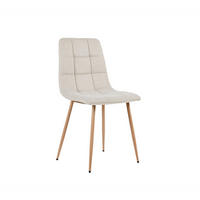 ESSZIMMERSTUHL Ailan Beige 43 cm x 88 cm - Beige, Textil (43/88/56cm) - Klast Home