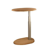 BEISTELLTISCH höhenverstellbar Cassey 60x40x57 Massivholz Kernbuche - Kernbuche, Holz (60/40/57cm) - 58aufmkessel