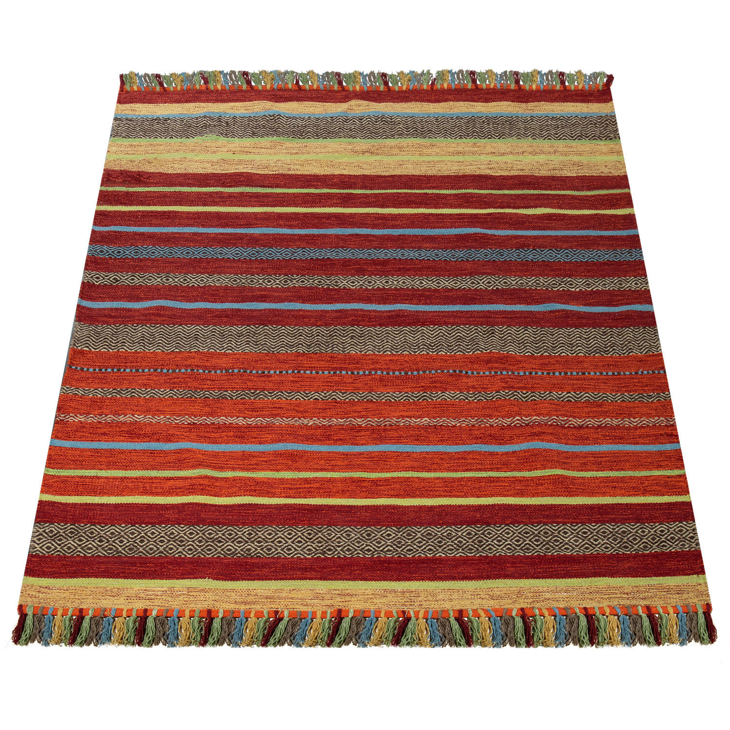 HOCHFLORTEPPICH 240/340 cm Kilim 213 - Terra cotta, Textil (240/340cm) - Paco Home
