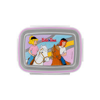 BROTDOSE Bibi & Tina BFF Silber 20 x 14,5 x 6,5 cm - Grau, Metall (20/6.5/14.5cm) - United Labels