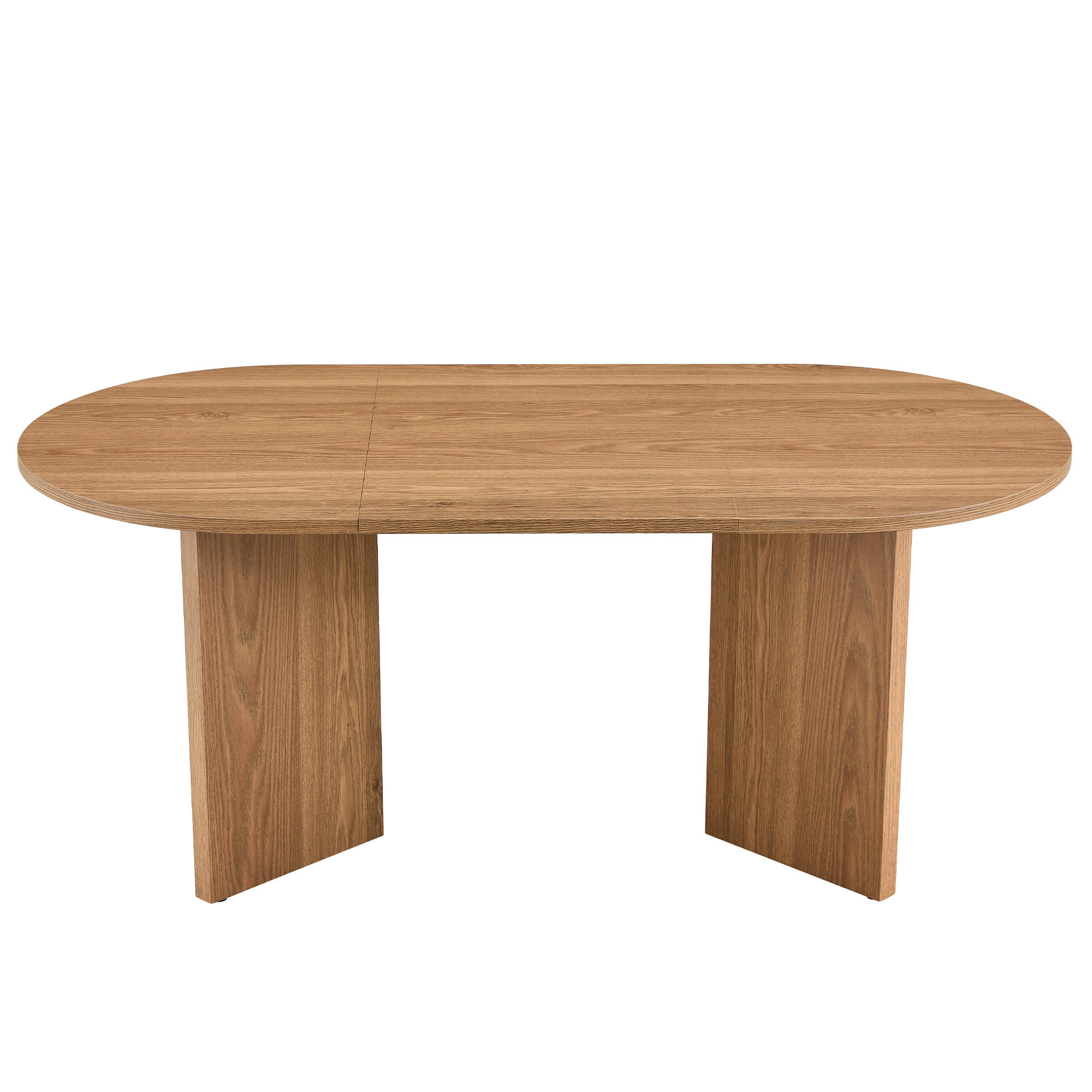 ESSTISCH 180/90/75,5 cm walnuss aus Holzwerkstoff für 4–6 Personen - Walnussfarben, Holzwerkstoff (180/90/75.5cm) - OKWISH
