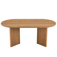 ESSTISCH 180/90/75,5 cm walnuss aus Holzwerkstoff für 4–6 Personen - Walnussfarben, Holzwerkstoff (180/90/75.5cm) - OKWISH