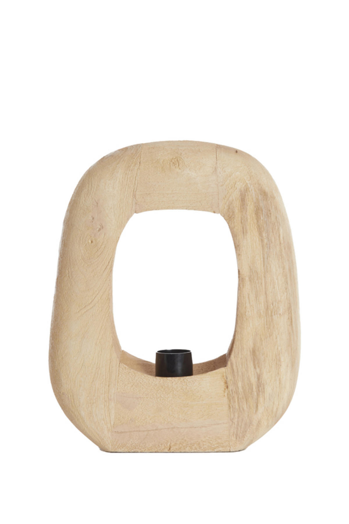 TISCHLAMPE Kelafo Braun 33/10/40 cm - Braun, Holz (33/10/40cm) - Light & Living