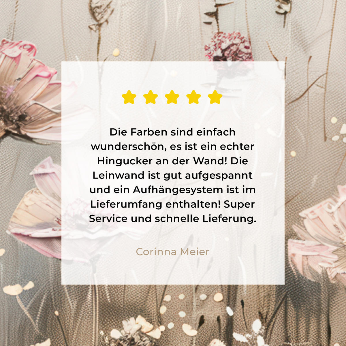 LEINWANDBILD Blumen - Rosa - Modern - Beige 60x80 cm - Beige, Textil (60/80cm) - MuchoWow